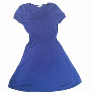 Uniqlo Royal Blue Knitted Dress